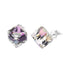 Серебряные серьги "Rubikona II (Vitrail Light)" с кристаллами Swarovski™